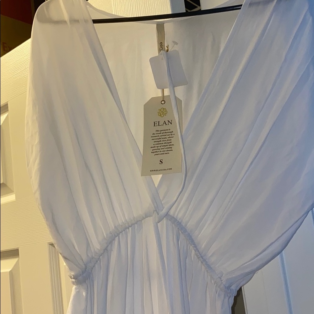 Elan white dress